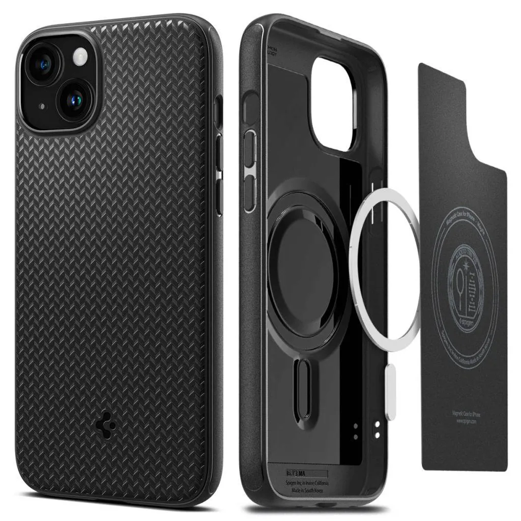 Spigen Mag Armor Magsafe iPhone 15 deksel – Svart v:8919282 Spigen Mag Armor Magsafe iPhone 15 deksel – Svart v:8919282