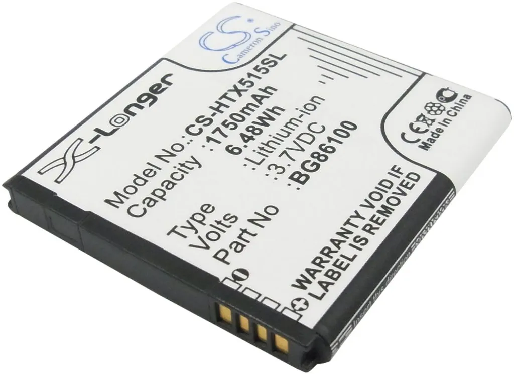 Batteri til HTC X515d, 3.7V, 1750 mAh v:7376732