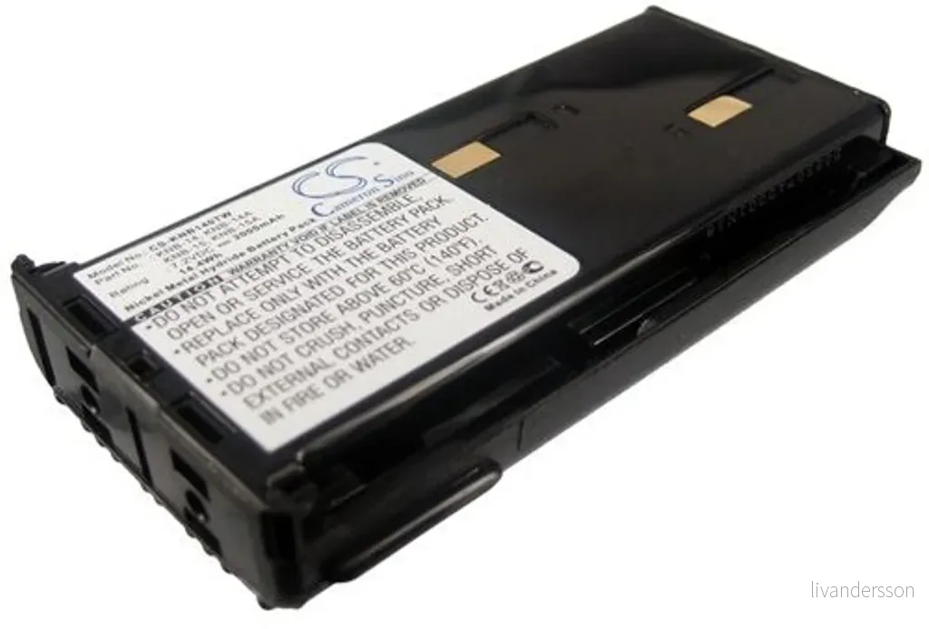Batteri til Kenwood TK-3107, 7.2V, 2000 mAh v:8269133