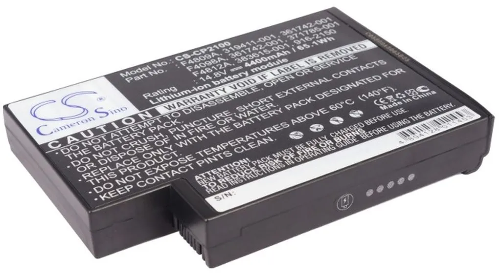 Batteri til Compaq Pavilion ZE4268, 14.8V, 4400 mAh v:3559339