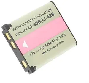 Batteri til Agfa Agfaphoto Optima 1, 3.6V (3.7V), 620 mAh v:7087047 Batteri til Agfa Agfaphoto Optima 1, 3.6V (3.7V), 620 mAh v:7087047