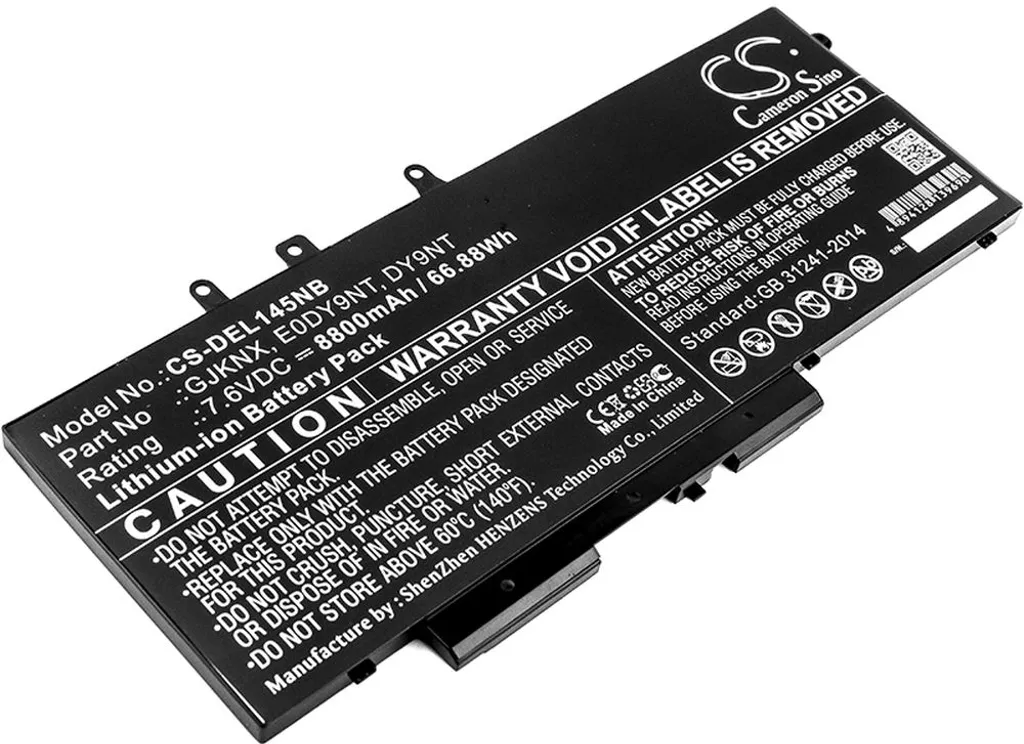 Batteri til Dell Latitude 14 5491, 7.6V, 8800 mAh v:5842524