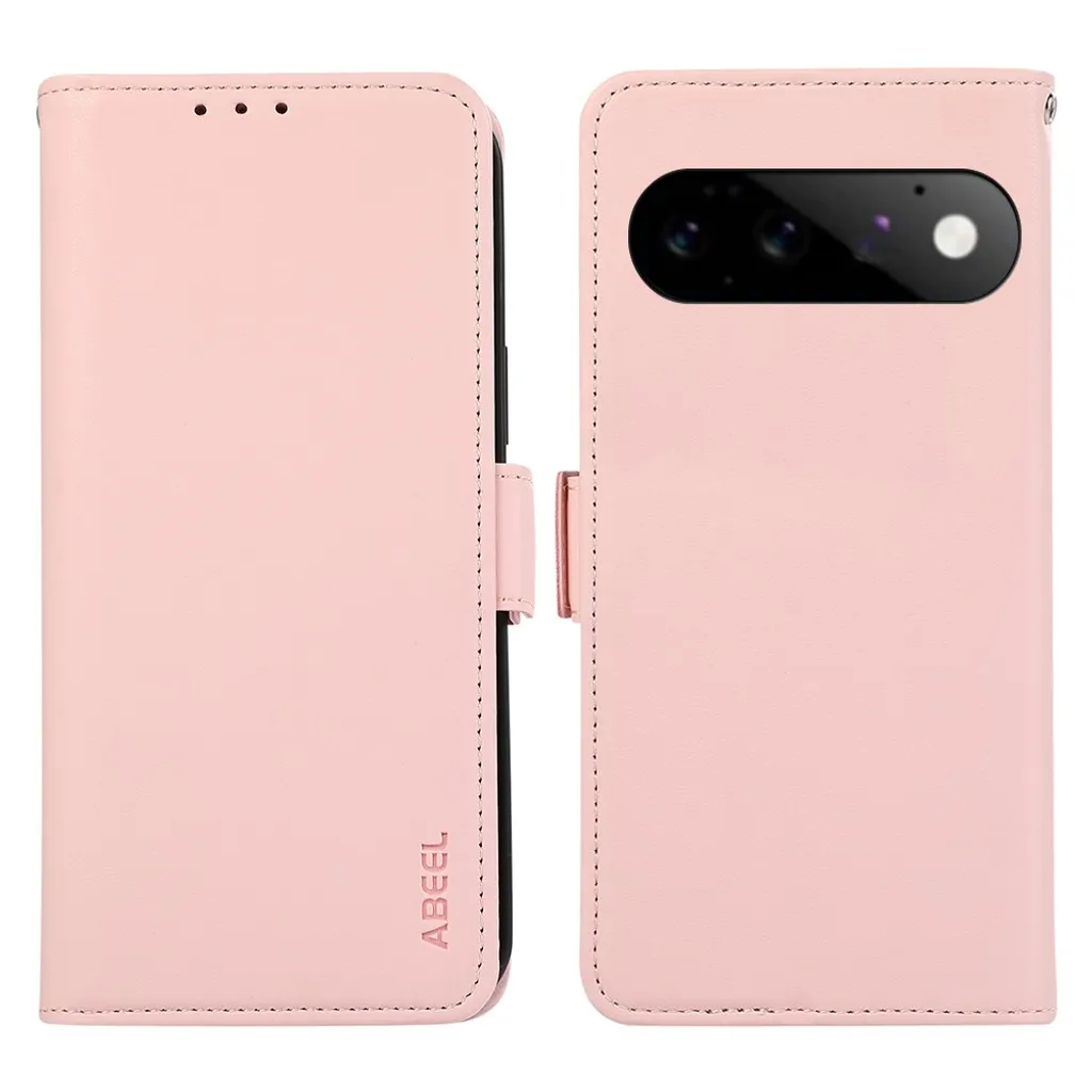 ABEEL Google Pixel 11/Pixel 11 Pro Lommeboketui RFID-blokkerende – Rosa v:9832043