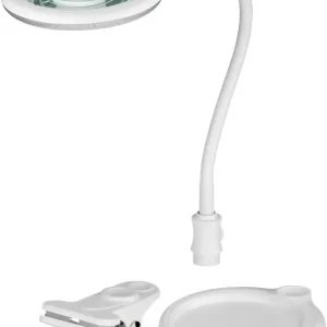 Goobay LED-forstørrelseslampe med sokkel og klemme, 6W v:1652757