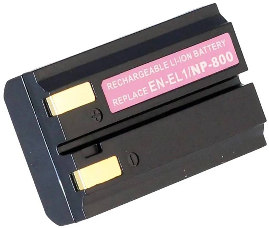 Batteri til EN-EL1 for Nikon, 7.2V (7.4V), 800 mAh v:9794814