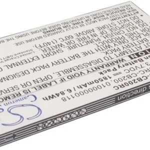 Batteri til Sonos Controller 200, 3.7V, 1850 mAh v:1564201
