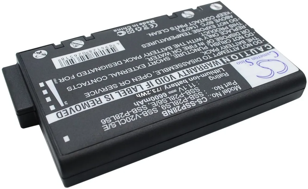 Batteri til Samsung P28 XTM 1600, 11.1V, 6600 mAh v:1975480