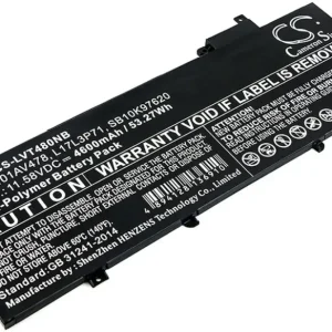 Batteri til 01AV470 for Lenovo, 11,58V, 4600mAh v:6479896 Batteri til 01AV470 for Lenovo, 11,58V, 4600mAh v:6479896