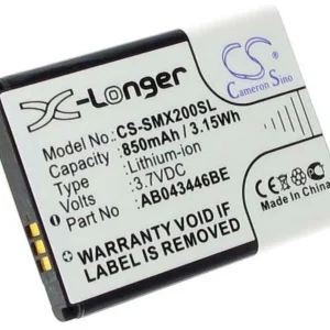 Batteri til AB463446BC for Samsung, 3.6V (3.7V), 850 mAh v:4854751
