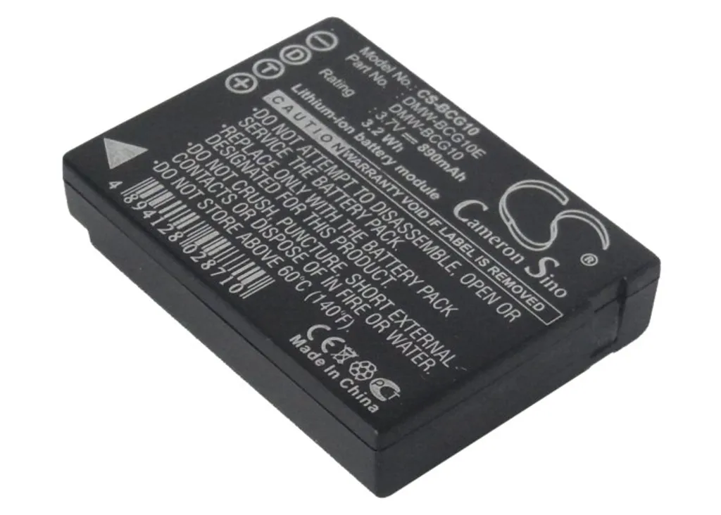 Batteri til Panasonic Lumix DMC-3D, 3,6 (3,7)V, 890mAh v:9734242