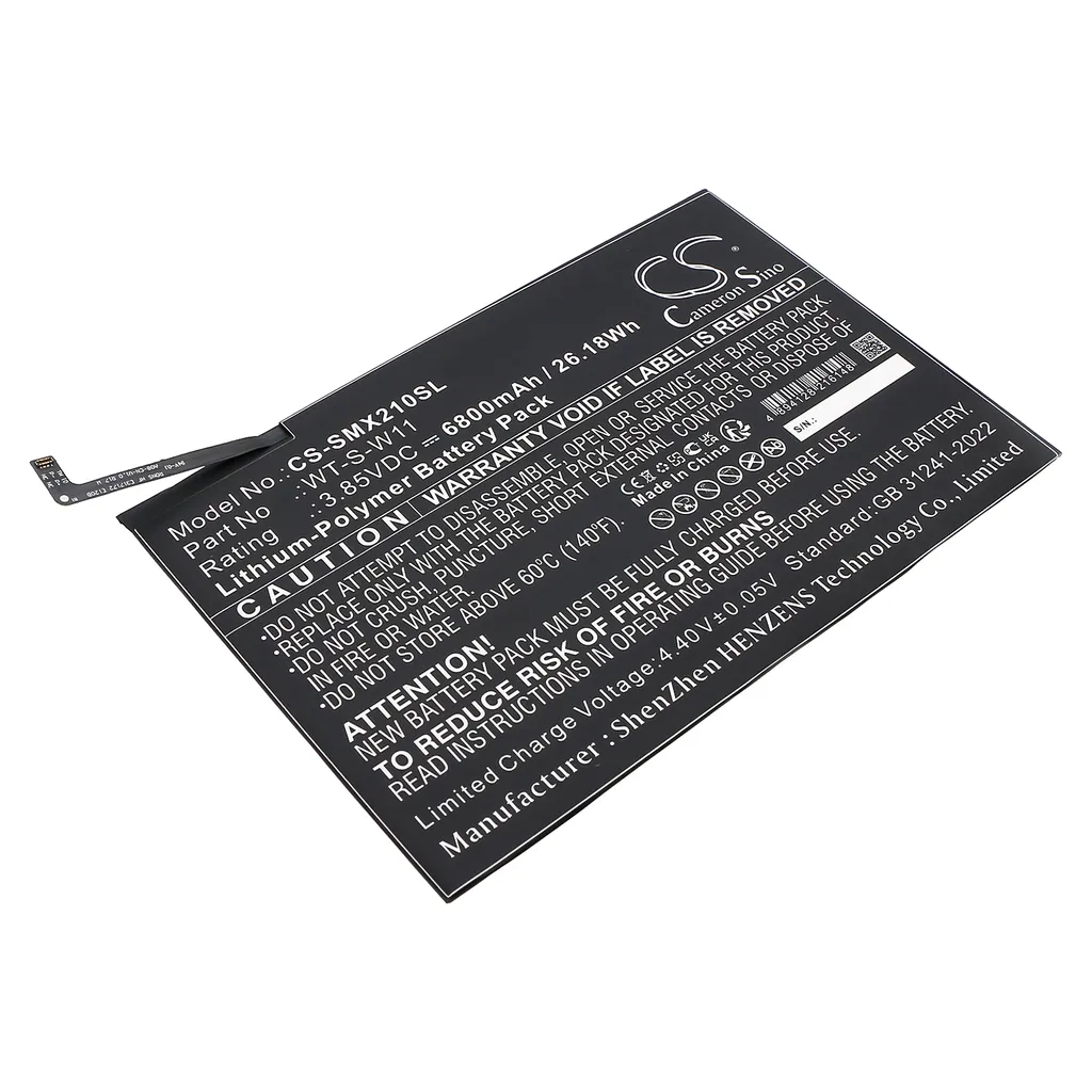 Batteri til SM-X216N, 3.85, 6800mAh v:1811518