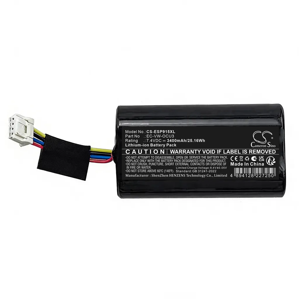Batteri til Audi Q3 F3 Sportback 2019, 7.4V, 3400mAh v:6126358