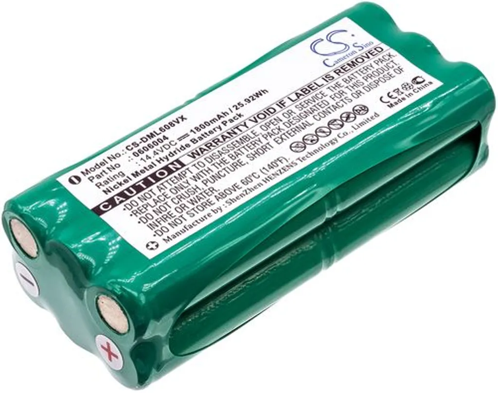 Batteri til Puppyoo V-M600, 14.4V, 1800 mAh v:2557657
