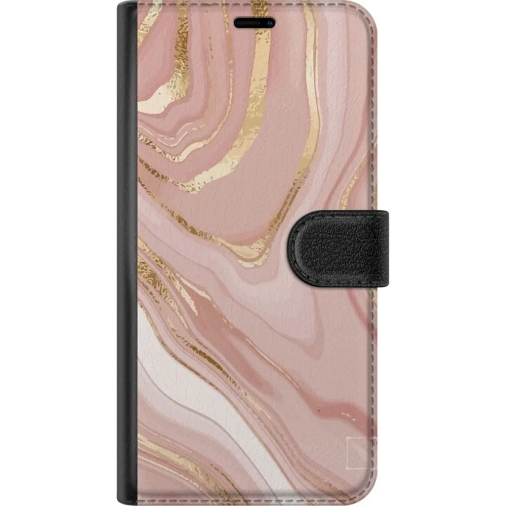OnePlus Nord 2T Sort Lommebokdeksel Ljusrosa marmor v:4959085 OnePlus Nord 2T Sort Lommebokdeksel Ljusrosa marmor v:4959085