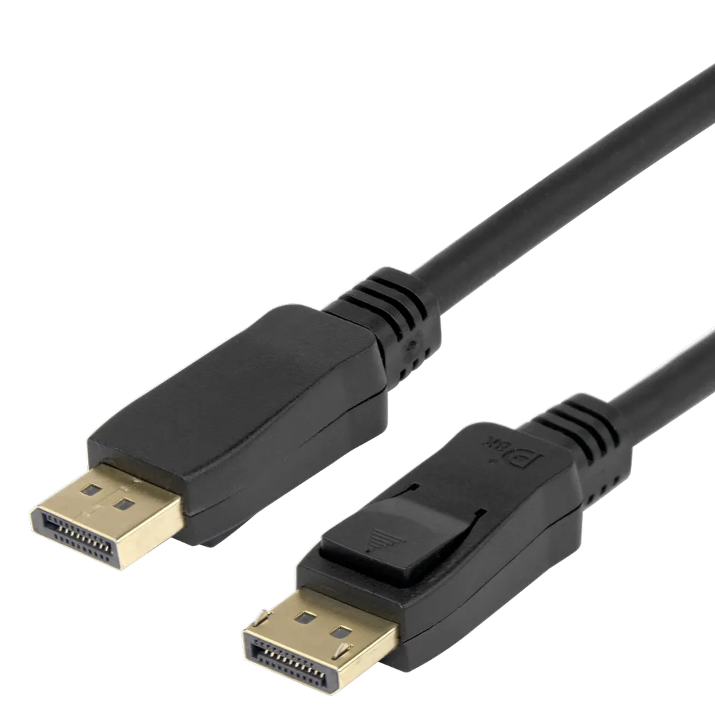 DisplayPort DP1.4 Flex kabel 5m – svart v:3981995