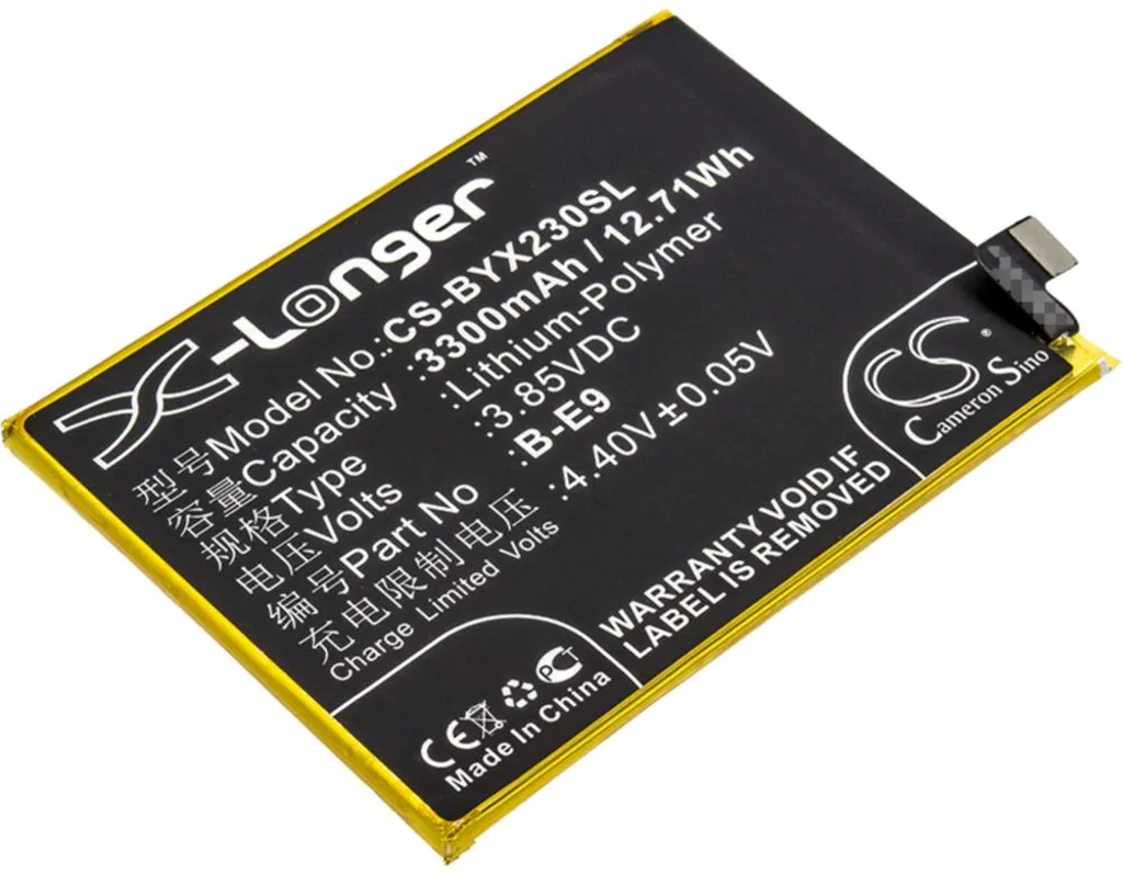 Batteri til Vivo X23 Dual SIM, 3.85V, 3300 mAh v:5847019