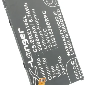 Batteri til Sony Ericsson Amami, 3.8V, 2300 mAh v:6788286