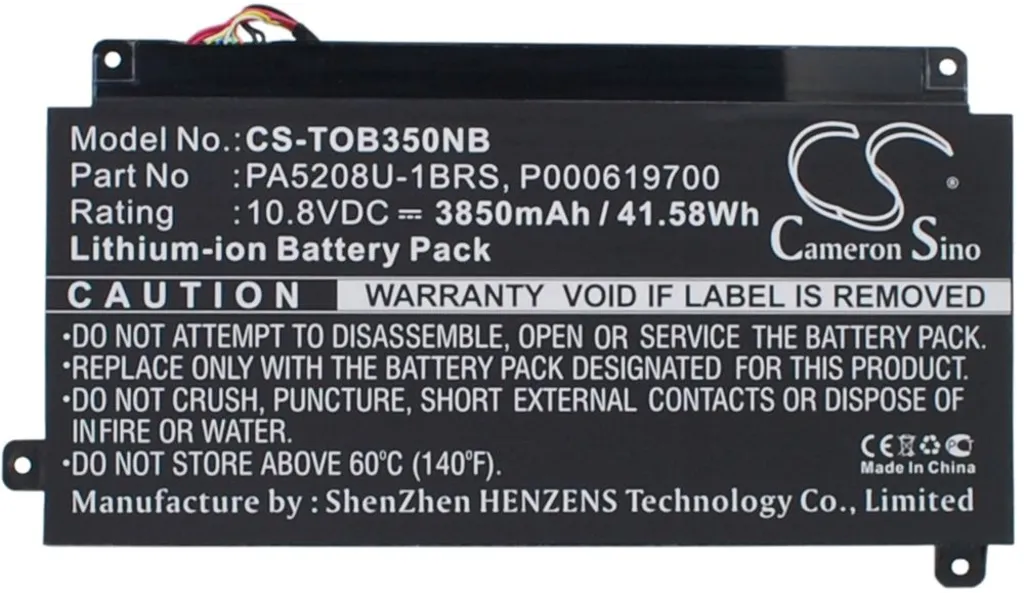Batteri til Toshiba CB30-B-104, 10.8V, 3850 mAh v:4531833