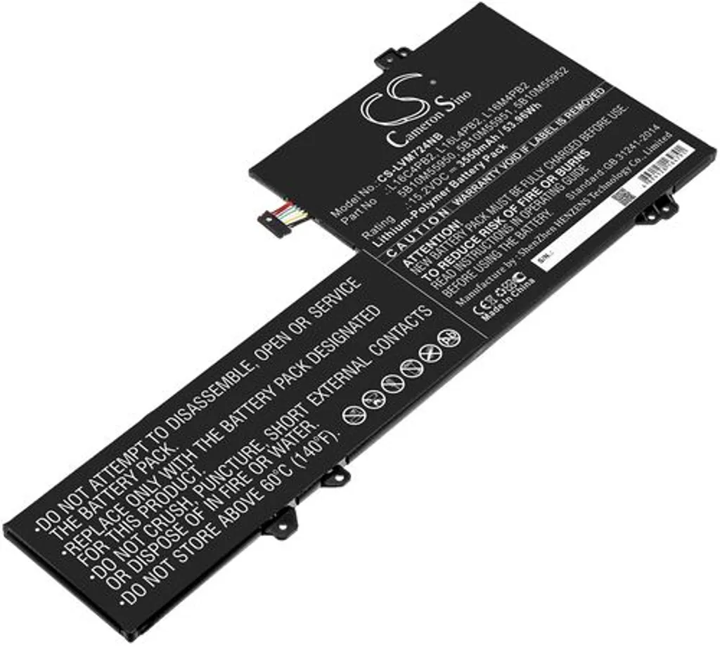 Batteri til Lenovo Xiaoxin Air Pro, 15.2V, 3550 mAh v:5983237