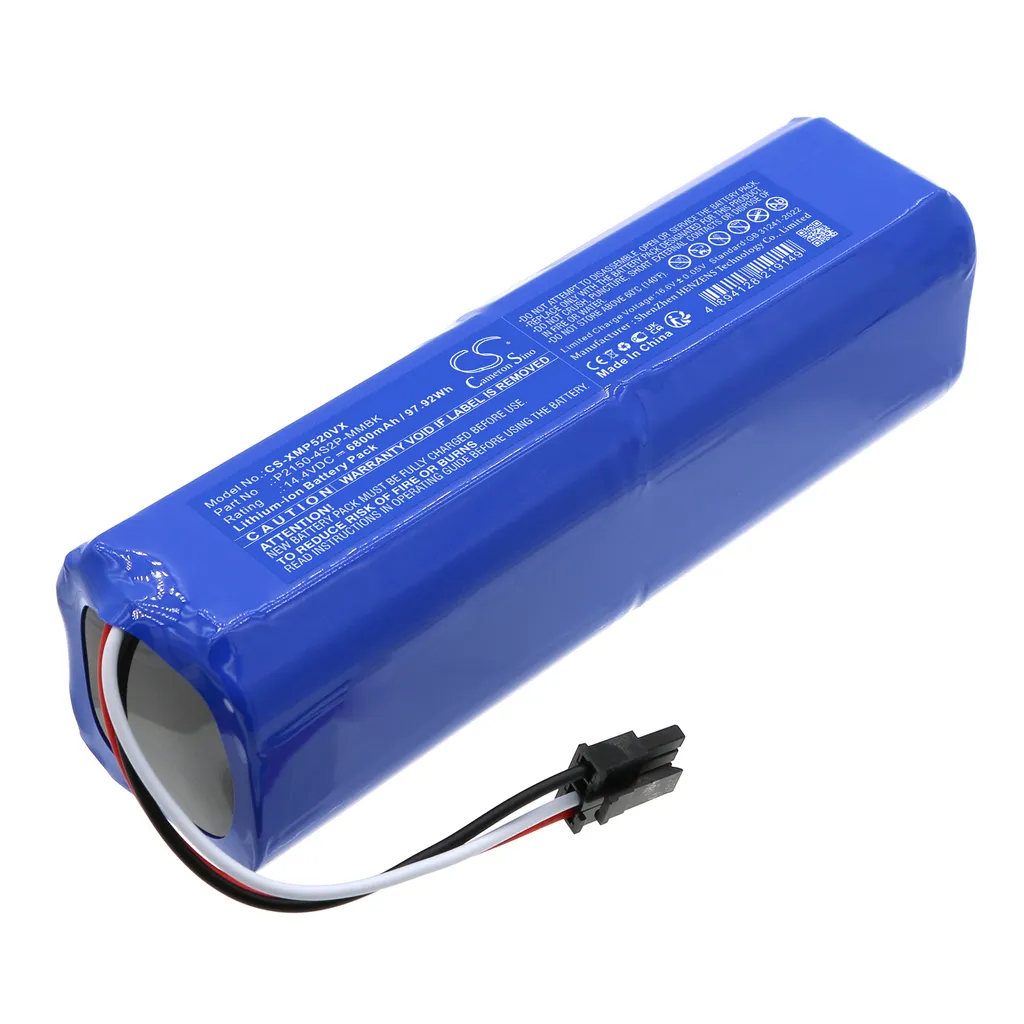 Batteri til D10s Pro, 14.4V, 6800mAh v:1526037