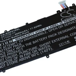 Batteri til Samsung GT-N5100, 3.7V, 4600 mAh v:5559259 Batteri til Samsung GT-N5100, 3.7V, 4600 mAh v:5559259