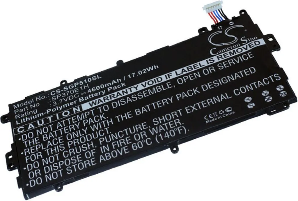 Batteri til Samsung GT-N5100, 3.7V, 4600 mAh v:5559259