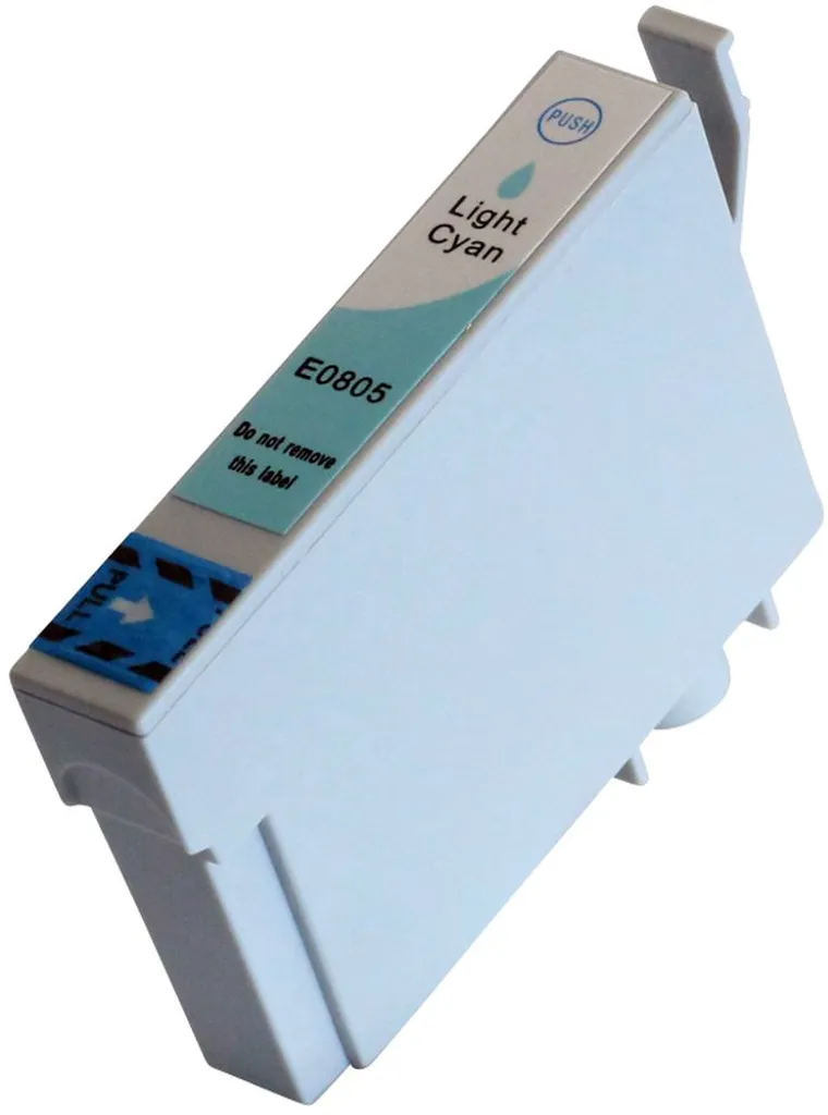 Kompatibel med Epson Stylus Photo PX820FWD blekkpatron, 14ml, light cyan v:2829296