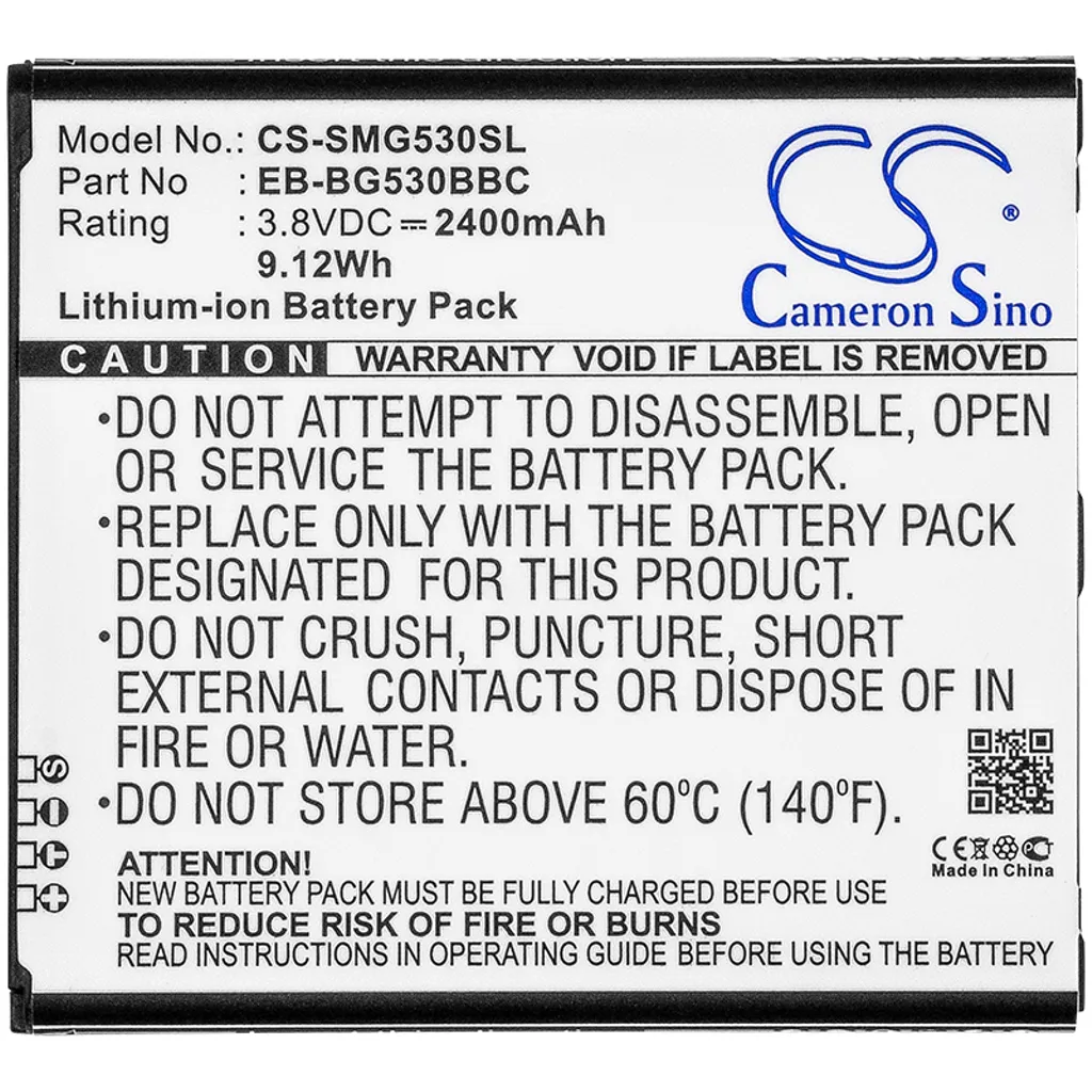 Batteri til Samsung SM-J250, 3.8V, 2400 mAh v:9178885