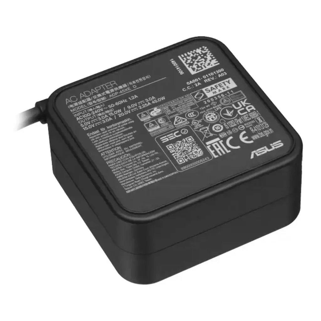 Asus ADAPTER 45W PD 3P(TYPE C) v:6400702 Asus ADAPTER 45W PD 3P(TYPE C) v:6400702