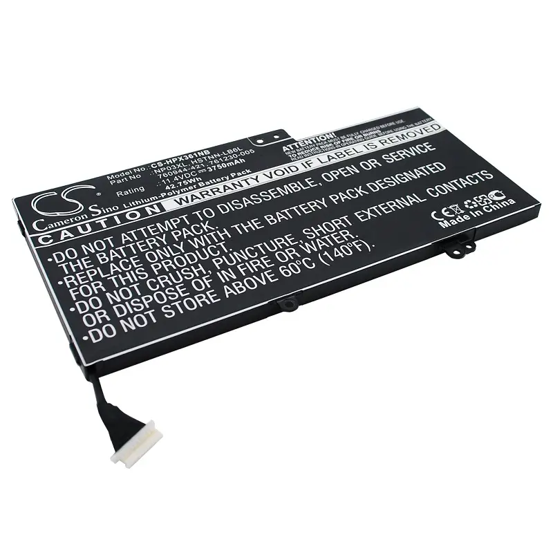 Batteri til Hp Pavilion 13-A250UR, 11.4V, 3750 mAh v:3394063