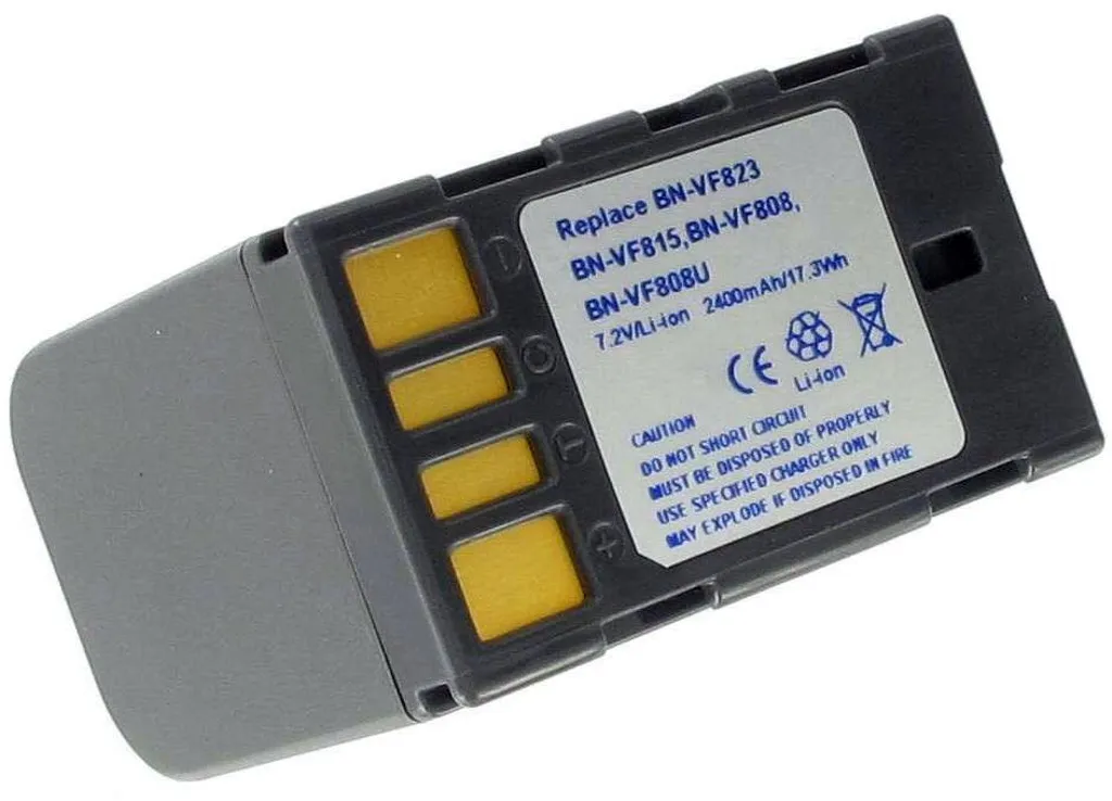 Batteri til JVC GZ-MS100US, 7.2V (7.4V), 2400 mAh v:4549024