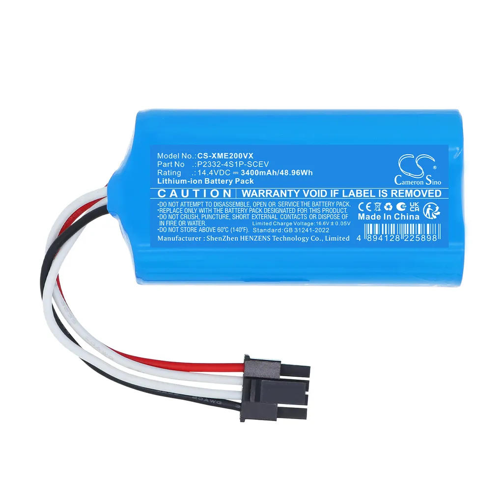 Batteri til Xiaomi BHR8629EU, 14.4V, 3400mAh v:4733525