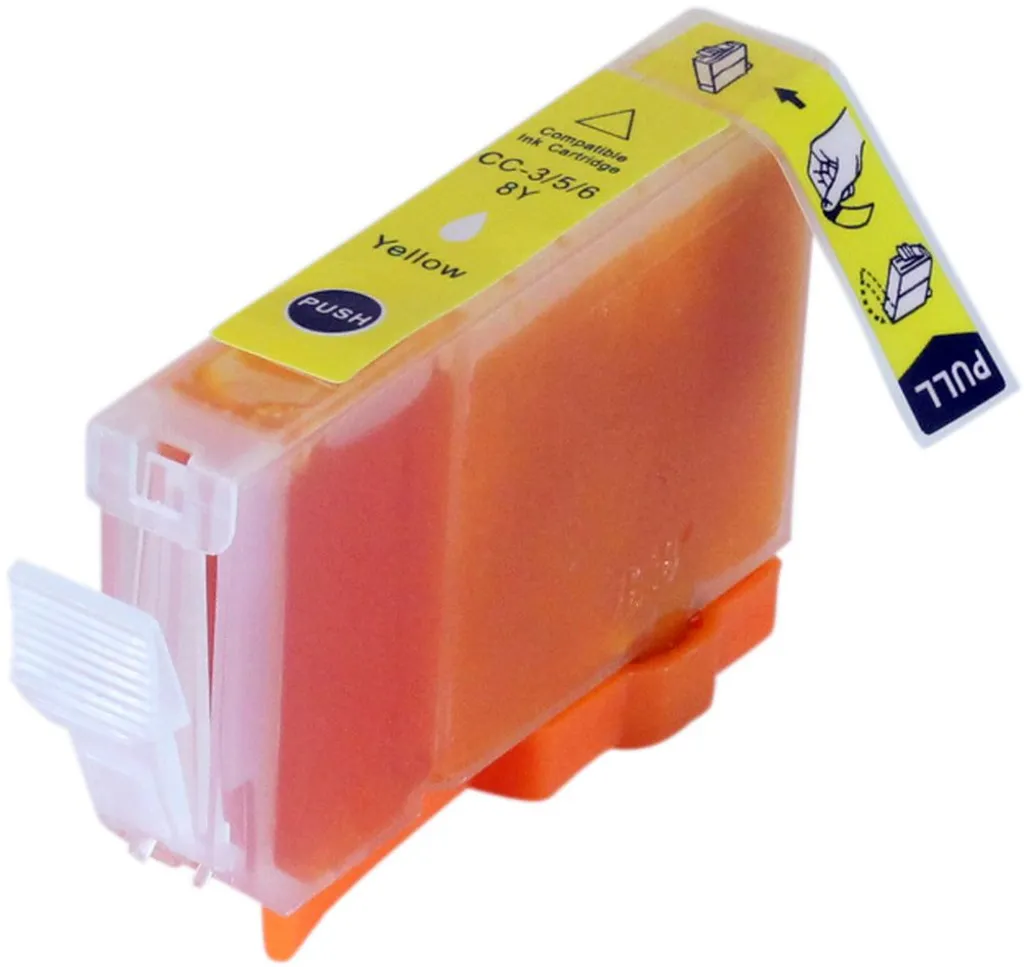 Kompatibel med Canon MultiPASS F80 blekkpatron, 14.8ml, gul v:5608117