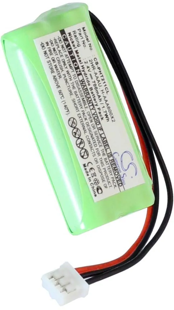 Batteri til Philips Xalio 300, 2,4V, 700 mAh v:6613488