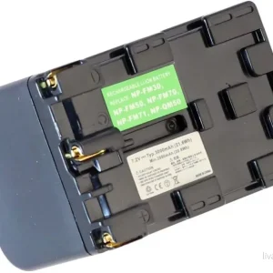 Batteri til Sony DCR-TRV16E, 7.2V (7.4V), 3000 mAh v:6290033 Batteri til Sony DCR-TRV16E, 7.2V (7.4V), 3000 mAh v:6290033