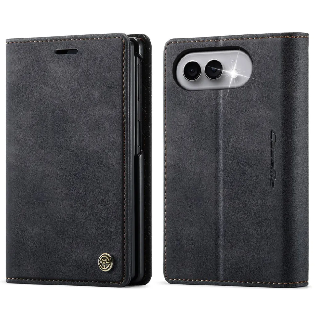 CASEME iPhone Duo Lommeboketui med RFID-beskyttelse – Svart v:9927087