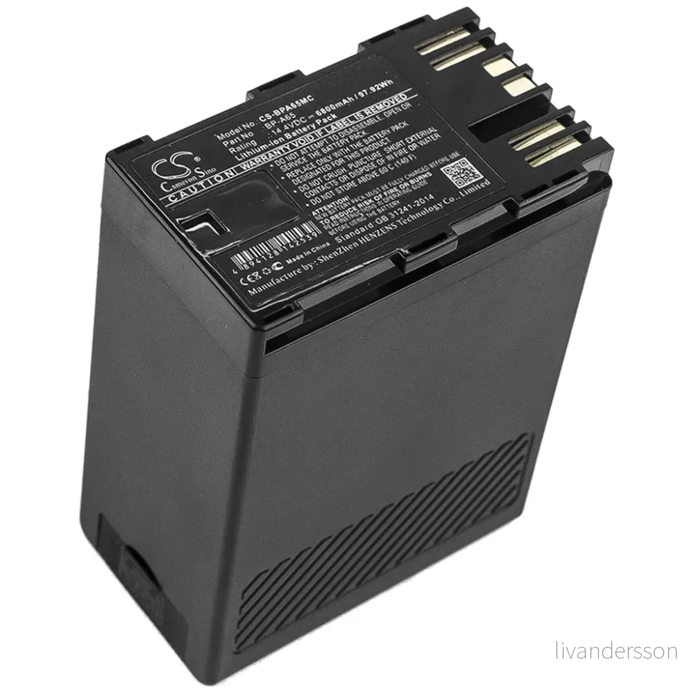 Batteri til EOS C200 PL, 14.4V, 6800mAh v:9382675