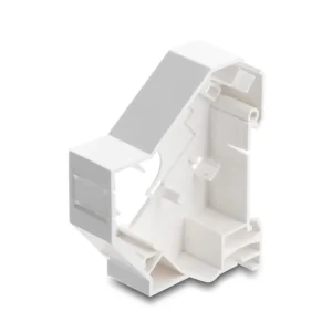 Delock Keystone-brakett for DIN-skinne – hvit v:7771710 Delock Keystone-brakett for DIN-skinne – hvit v:7771710