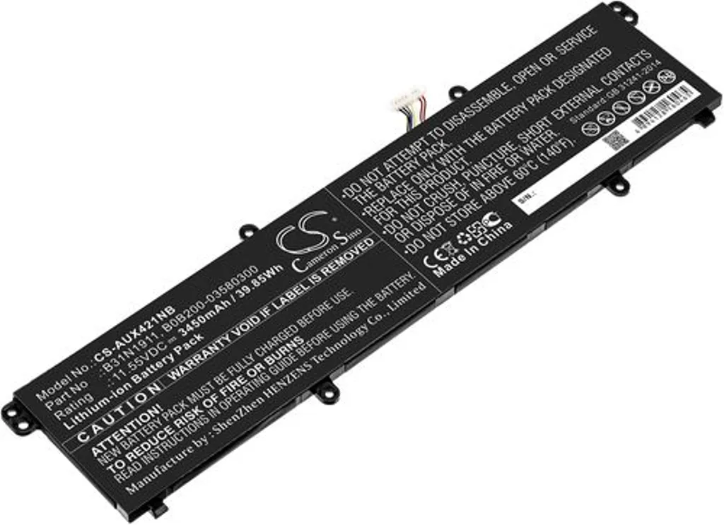 Batteri til Asus VivoBook Flip 14 TM420IA-EC061T, 11.55V, 3450 mAh v:3291389