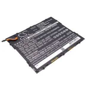 Batteri til Samsung Galaxy Tab E 10.1, 3.8V, 6000 mAh v:6622661 Batteri til Samsung Galaxy Tab E 10.1, 3.8V, 6000 mAh v:6622661