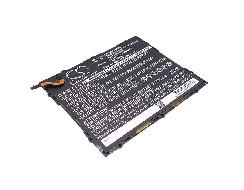 Batteri til Samsung Galaxy Tab E 10.1, 3.8V, 6000 mAh v:6622661