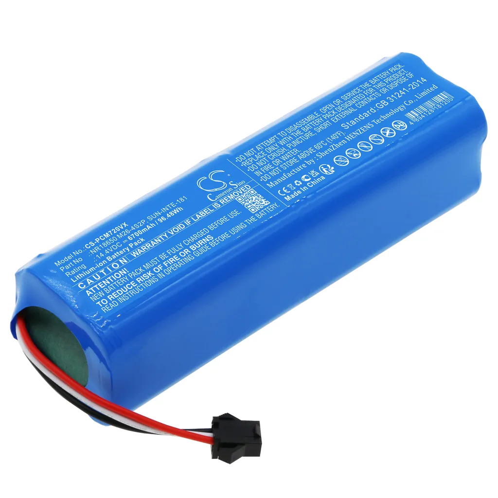 Batteri til VR3210, 14.4, 6700mAh v:6215134