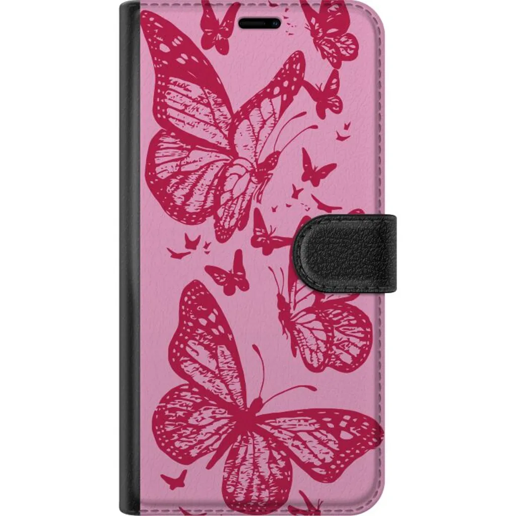 OnePlus Nord CE 2 Lite 5G Sort Lommebokdeksel Fjärilar v:5811056 OnePlus Nord CE 2 Lite 5G Sort Lommebokdeksel Fjärilar v:5811056