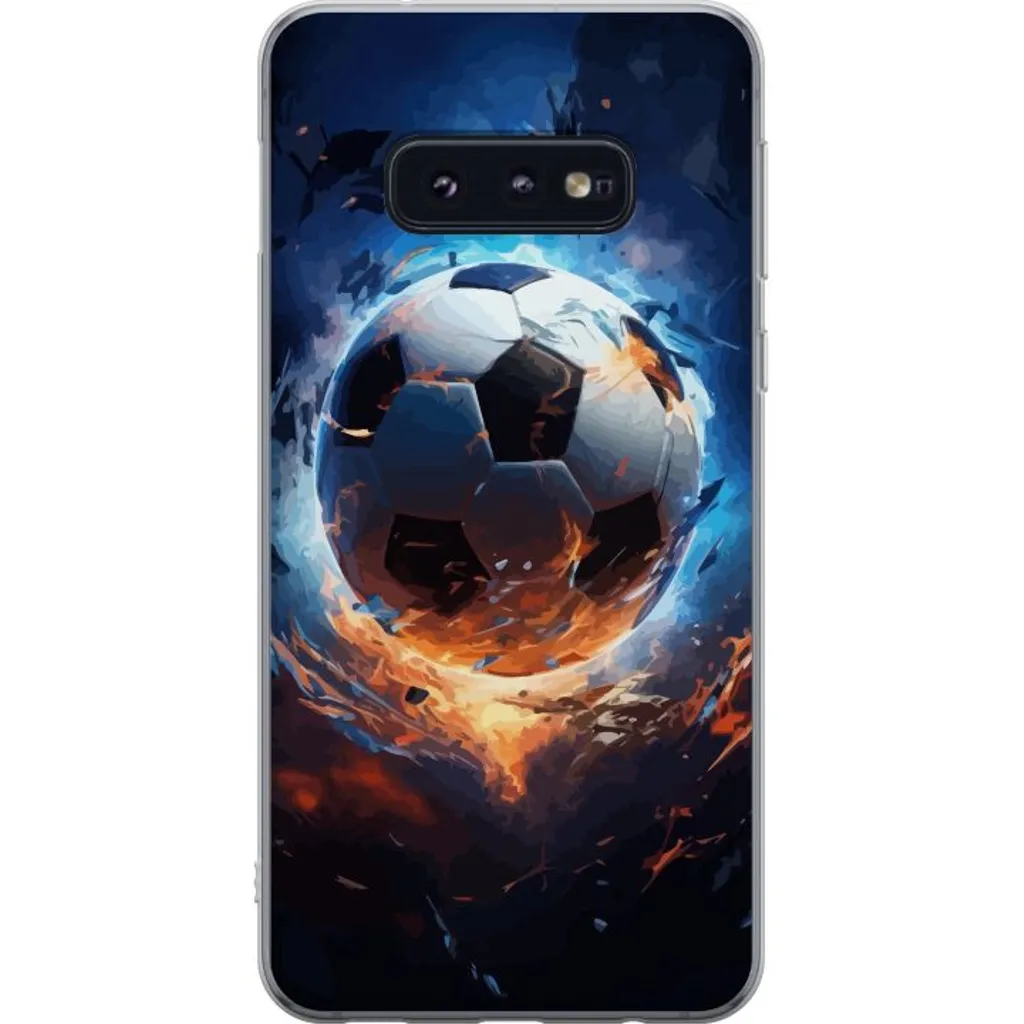 Samsung Galaxy S10e Gjennomsiktig Telefondeksel Flygande boll v:1585375