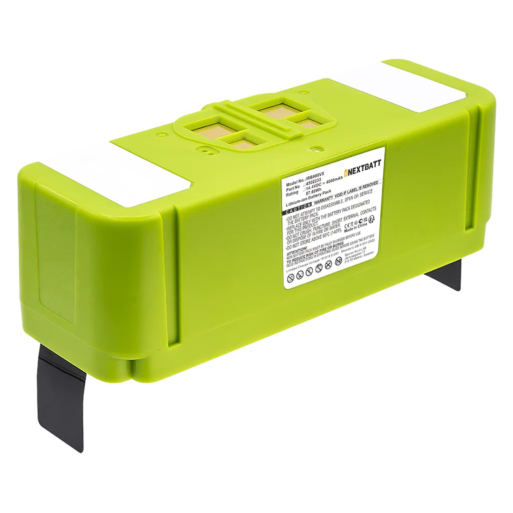 Batteri til iRobot Roomba 670, 14,4V, 4000mAh v:9562131