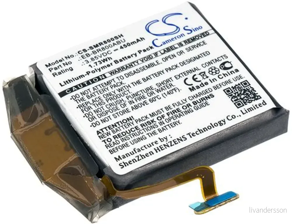 Batteri til Samsung SM-R800, Samsung SM-R805 osv v:2594062