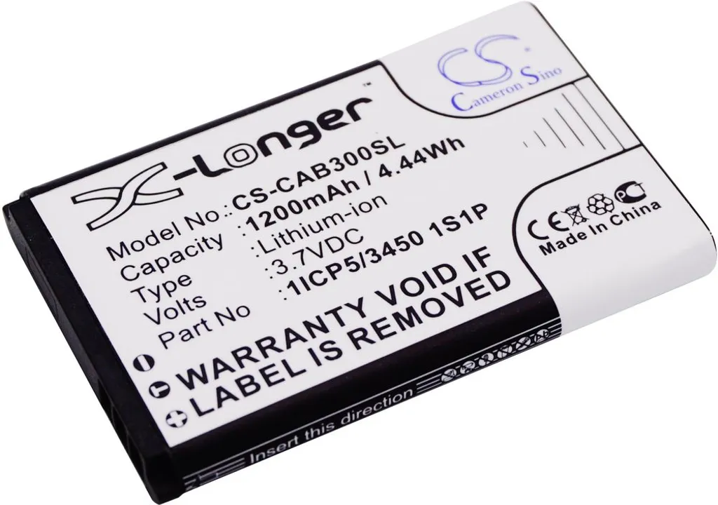 Batteri til Manta MS1701, 3.7V, 1200 mAh v:9115585