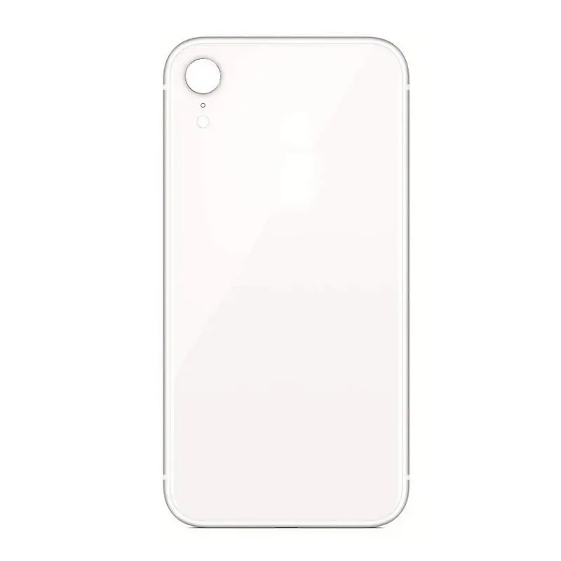 iPhone XR Bakdeksel Glass (uten logo) – Hvit v:1736029
