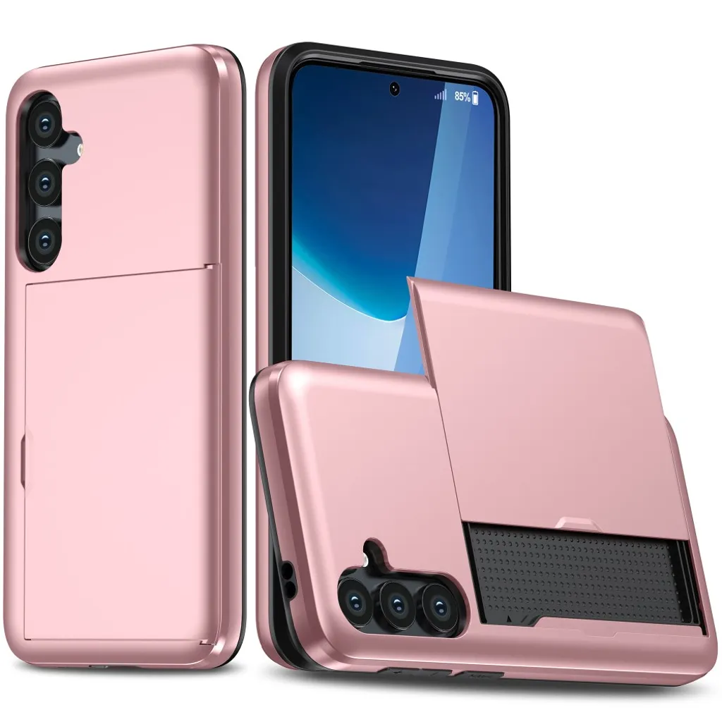 Samsung Galaxy S24 FE Deksel med kortholder – Rosa v:9797957