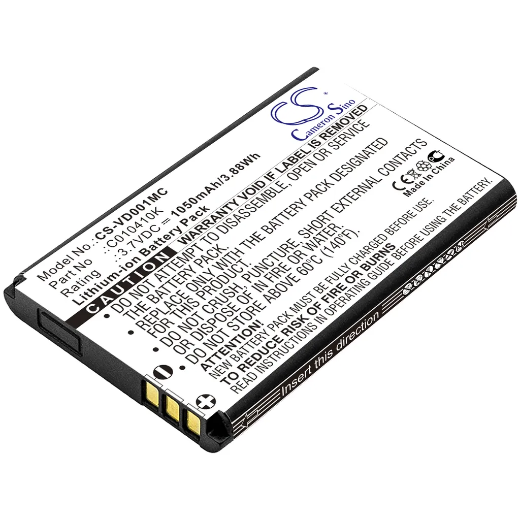 Batteri til Contour ContourHD 1080p, 3.7V, 1050 mAh v:7191205